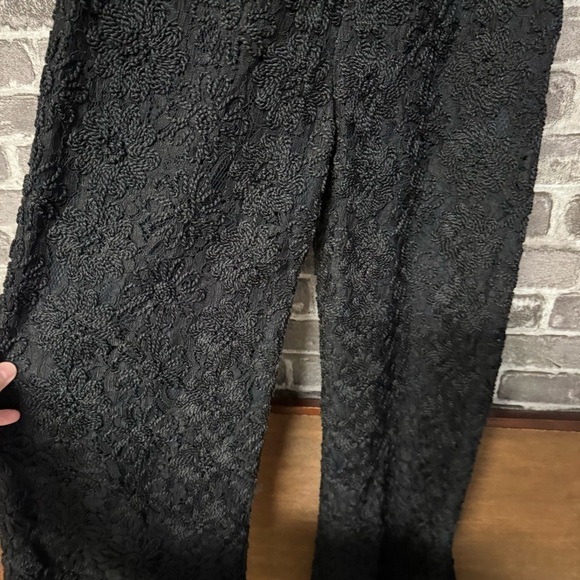 ALEXIS black off the shoulder Embroidered lace Edlyn Jumpsuit - Picture 13 of 13